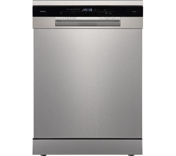  Kenwood Kdw60x25 Full-size Dishwasher - Silver 