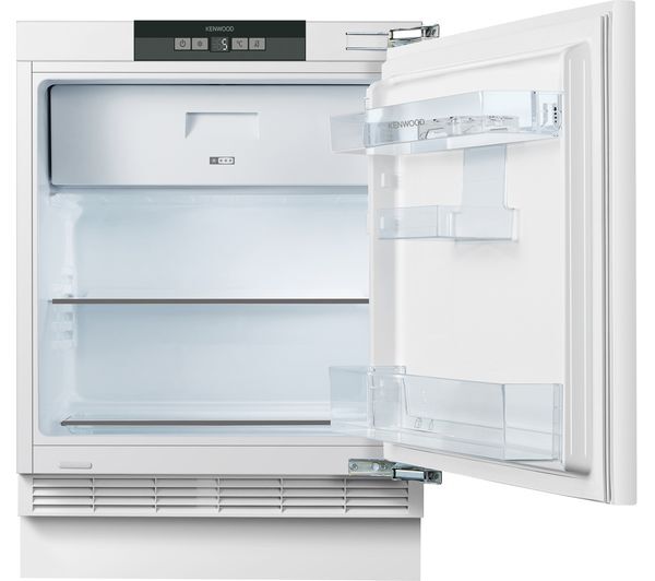  Kenwood Kir60w23 Integrated Undercounter Fridge - Fixed Hinge 