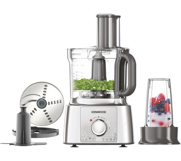  Kenwood Multipro Express Fdp65.180sl 2-in-1 Food Processor - Silver 