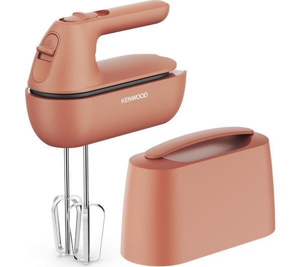  Kenwood Quickmix Go Hmp40.000rd Hand Mixer - Clay Red 
