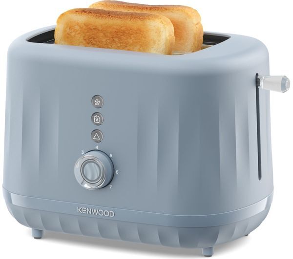  Kenwood Ripple Tcp06.000gy 2-slice Toaster - Storm Blue Grey Matte 