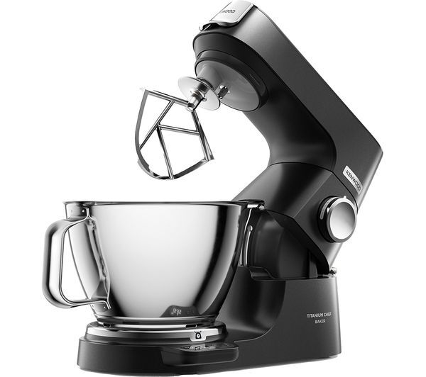  Kenwood Titanium Chef Baker Kvc85.004bk Stand Mixer - Black 