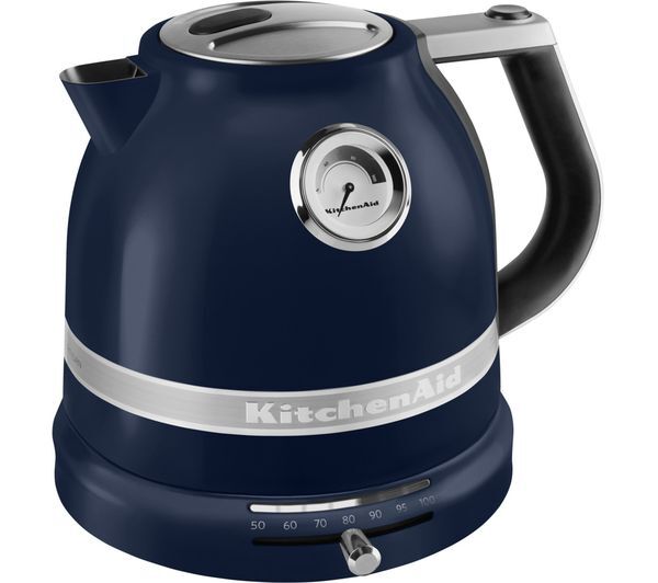  Kitchenaid Artisan Variable Temperature 5kek1522bpp Jug Kettle - Ink Blue 