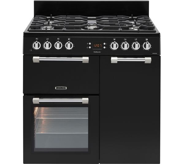  Leisure Cookmaster Ck90f232k 90 Cm Dual Fuel Range Cooker - Black 