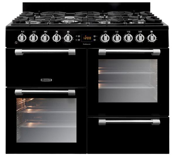  Leisure Cookmaster Ck100g232k 100 Cm Gas Range Cooker - Black 