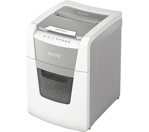  Leitz Iq Autofeed Small Office 100 P5 Micro Cut Paper Shredder 