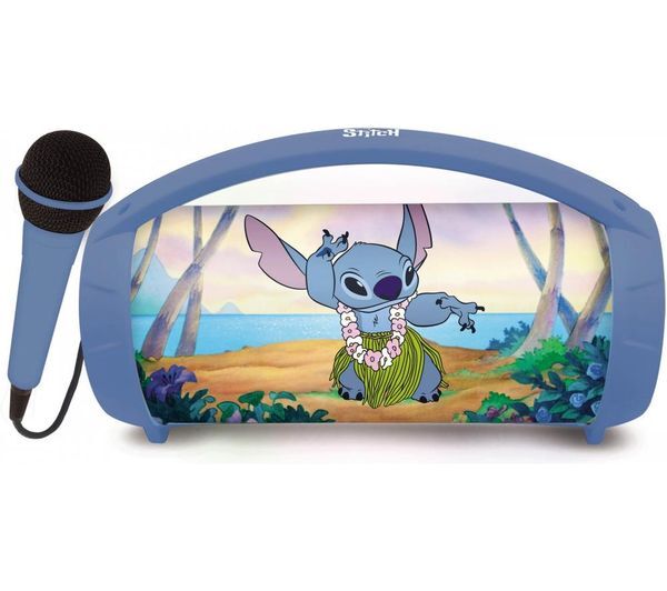  Lexibook Btp585dz Portable Bluetooth Speaker - Disney Stitch 