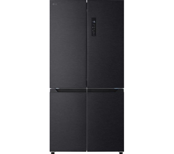  Lg Gmm42abbeh American-style Fridge Freezer - Matte Black 