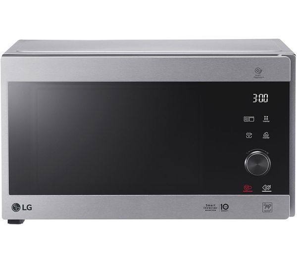  Lg Neochef Mh6565cps Compact Microwave With Grill - Silver 