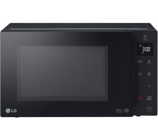  Lg Neochef Mh6336gib Compact Microwave With Grill - Black 