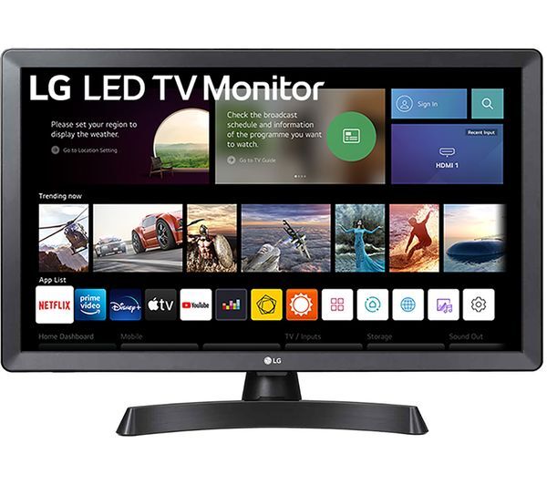  Lg 24tq510s-pz 24 Smart Hd Ready Led Tv Monitor 