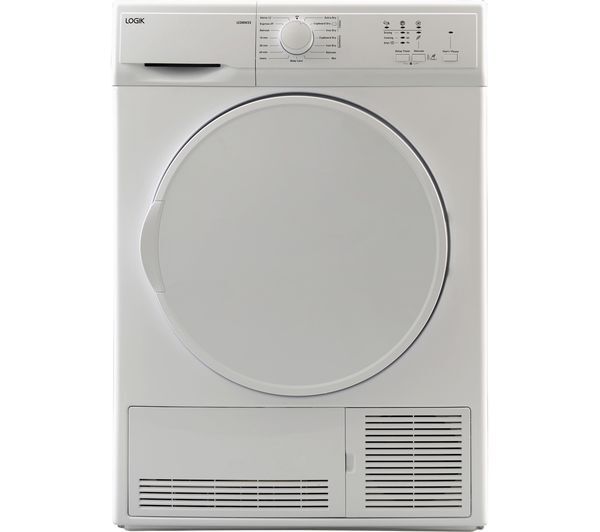  Logik Lcd8w23 8 Kg Condenser Tumble Dryer - White 