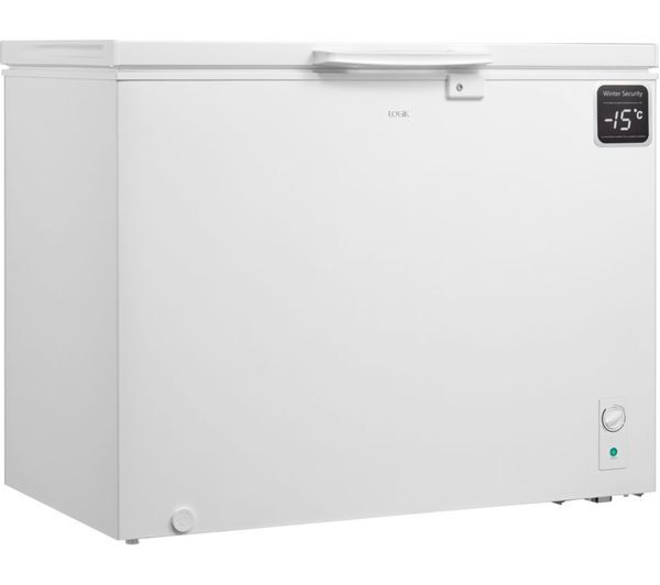  Logik L293cfw25 Chest Freezer - White 
