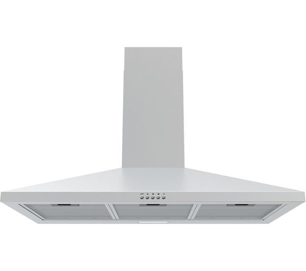 Logik L90chdx21 90 Cm Chimney Cooker Hood - Stainless Steel 