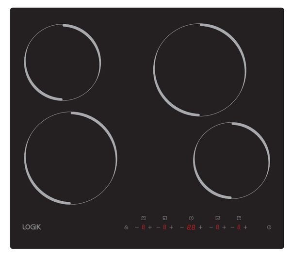  Logik Lchobtc23 59 Cm Electric Ceramic Hob - Black 