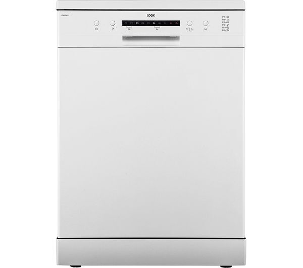  Logik Ldw60w23 Full-size Dishwasher - White 