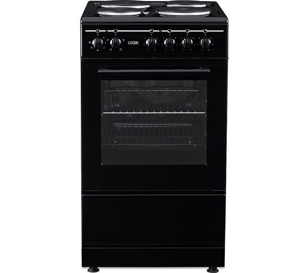  Logik Lfse50b25 50 Cm Electric Solid Plate Cooker - Black 