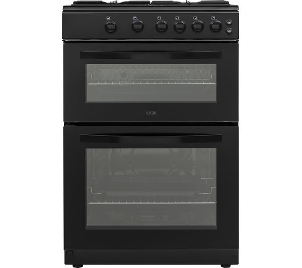  Logik Lftg60b22 60 Cm Gas Cooker - Black 