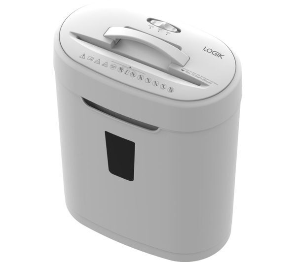  Logik Lmnct26 Cross Cut Paper Shredder - White 
