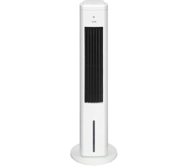  Logik L04tacw25 Portable Tower Fan - White 