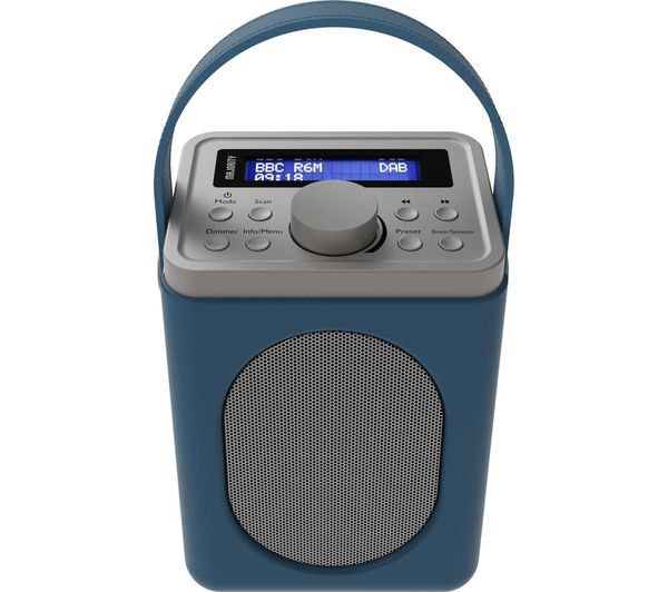  Majority Little Shelford Portable Dab+/fm Bluetooth Radio - Midnight Blue 