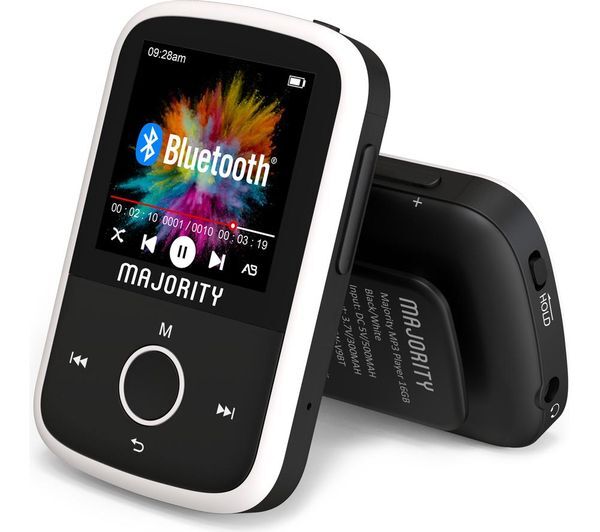  Majority Mp3 Player - 16 Gb, Black & White 