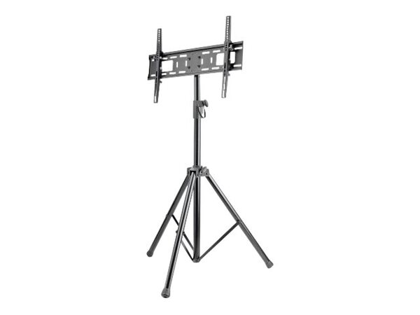  Manhattan Tv & Monitor Mount, Tripod Floor Stand, 1 Screen, Screen Sizes: 37-65, Black, Vesa 200x200 To 600x400mm, Max 35kg, Lfd, Lifetime Warranty Stand - Tripod - For Flat Panel - Black 