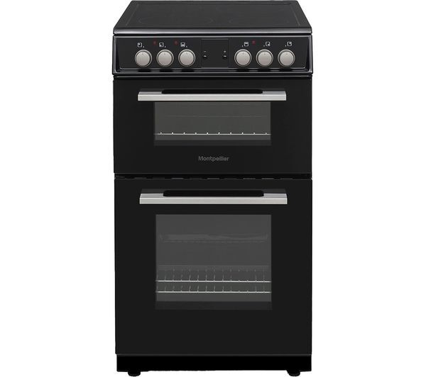  Montpellier Mdoc50fk 50 Cm Electric Ceramic Cooker - Black 