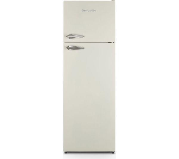  Montpellier Retro Mab346ec 80/20 Fridge Freezer - Cream 