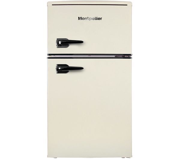  Montpellier Retro Mab2035ec 80/20 Undercounter Fridge Freezer - Cream 