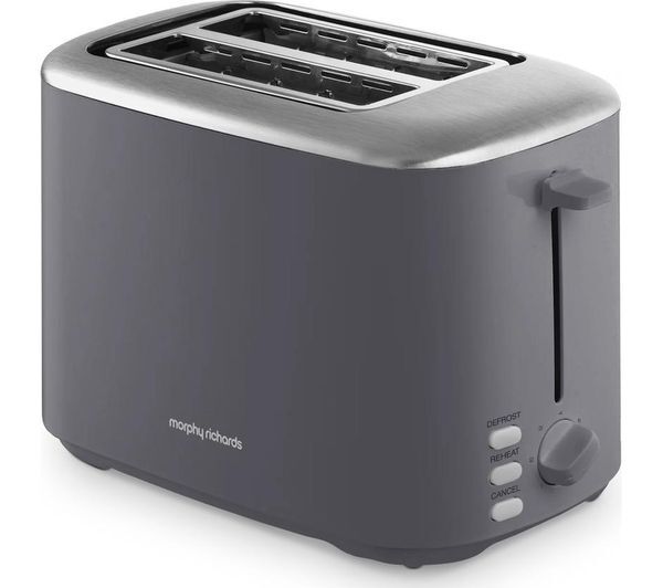  Morphy Richards Equip 222068 2-slice Toaster - Grey 