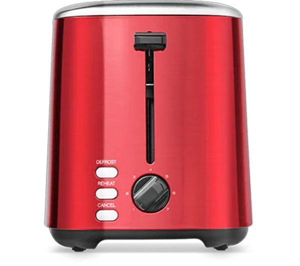  Morphy Richards Equip 222066 2-slice Toaster - Metallic Red 