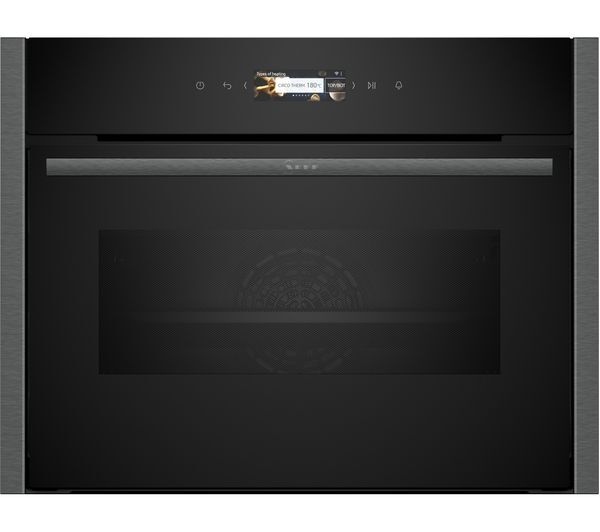  Neff N70 C24mr21g0b Built-in Combination Microwave - Graphite 