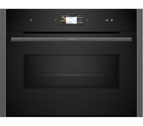  Neff N90 C24ms71g0b Built-in Combination Microwave - Graphite 