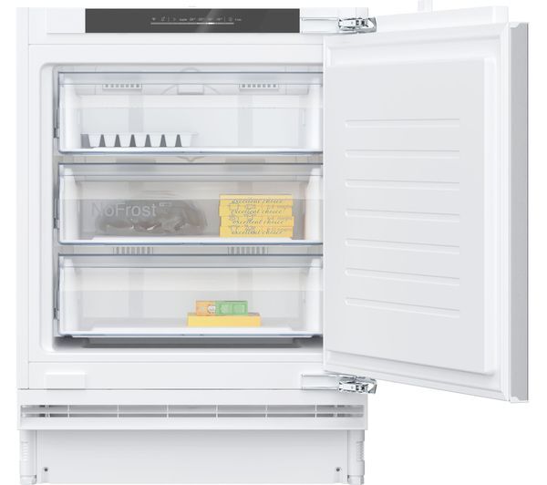  Neff N 50 Gu7212fe0g Integrated Undercounter Freezer - Fixed Hinge 