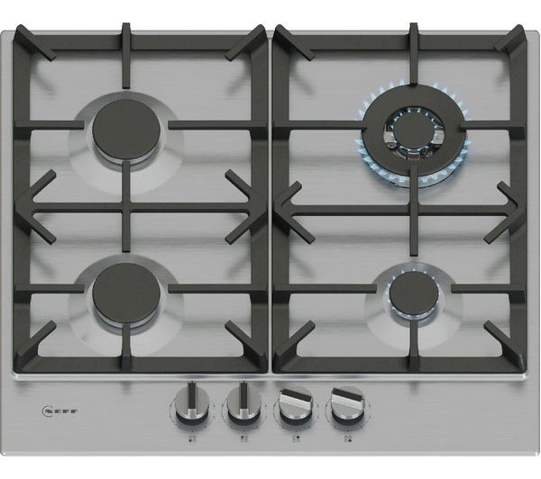  Neff N70 T26cih8n0 60 Cm Gas Hob - Stainless Steel 