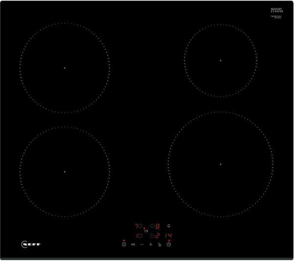  Neff N30 T36fbe1l0 60 Cm Electric Induction Hob - Black 