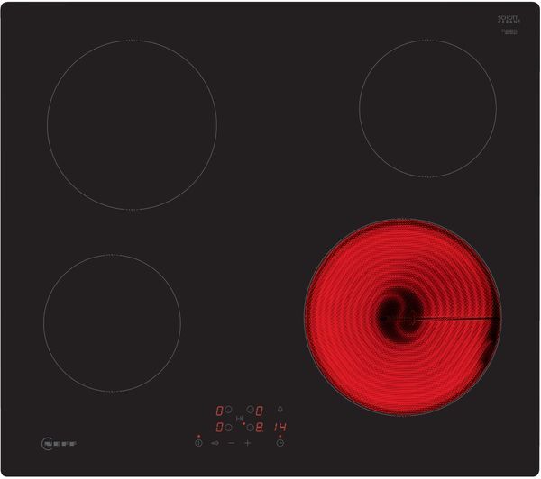  Neff N50 T16nbe1l 59 Cm Electric Ceramic Hob - Black 