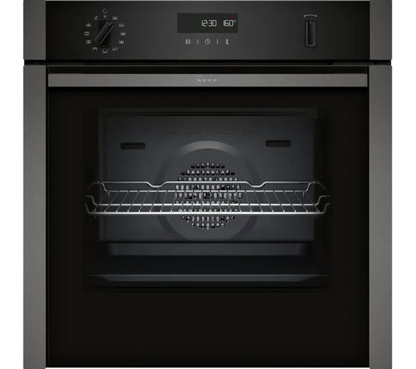  Neff Slide&hide N50 B6ach7ag7b Electric Pyrolytic Smart Oven - Graphite Grey 