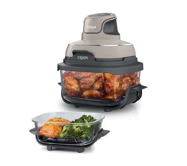  Ninja Crispi 4-in-1 Portable Glass Air Fryer - Stone 