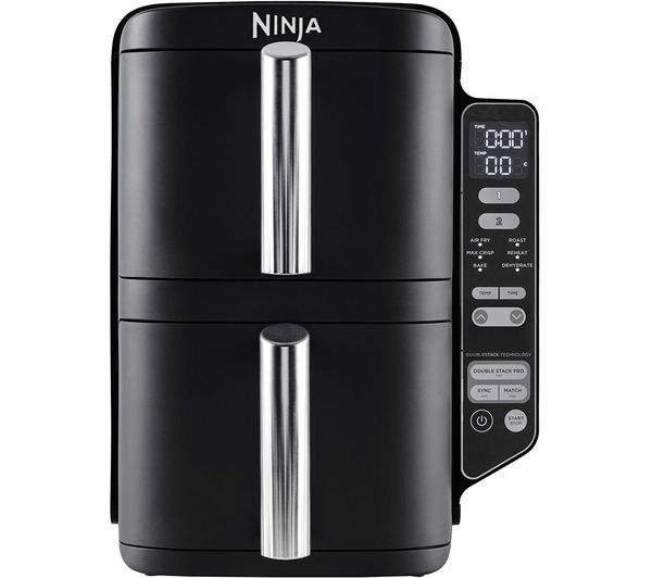  Ninja Double Stack Sl300uk Air Fryer - Black 