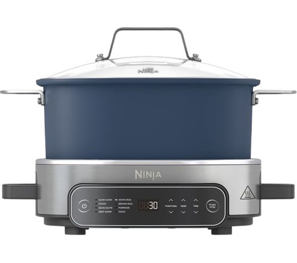  Ninja Foodi Possiblecooker Mc1101uk 8-in-1 Rice & Slow Cooker - Midnight Blue 