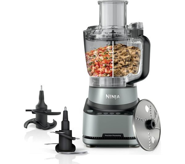  Ninja Precisionpro Bz651uk Food Processor - Grey 