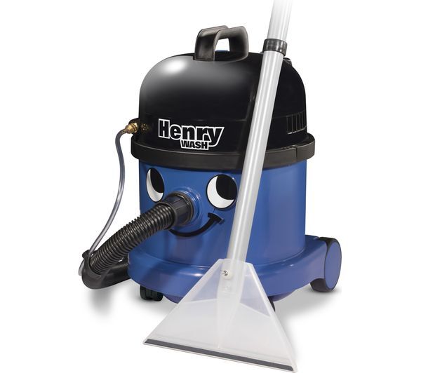  Numatic Henry Wash Hwv370 Cylinder Carpet Cleaner - Blue 
