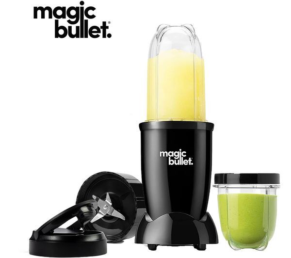  Nutribullet Magic Bullet Deluxe 6-piece Blender Kit - Black 
