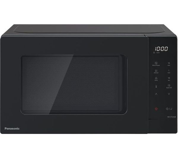  Panasonic Nn-st22qbbpq Compact Solo Microwave - Black 