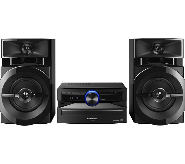  Panasonic Sc-ux100e-k Bluetooth Megasound Party Hi-fi System - Black 