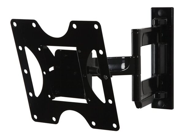 Peerless Paramount Articulating Wall Mount Pa740 Mounting Kit - Tilt & Swivel - For Flat Panel - Gloss Black 