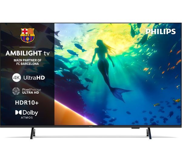  Philips Ambilight 50pus8000/05 50 Smart 4k Ultra Hd Hdr Led Tv 