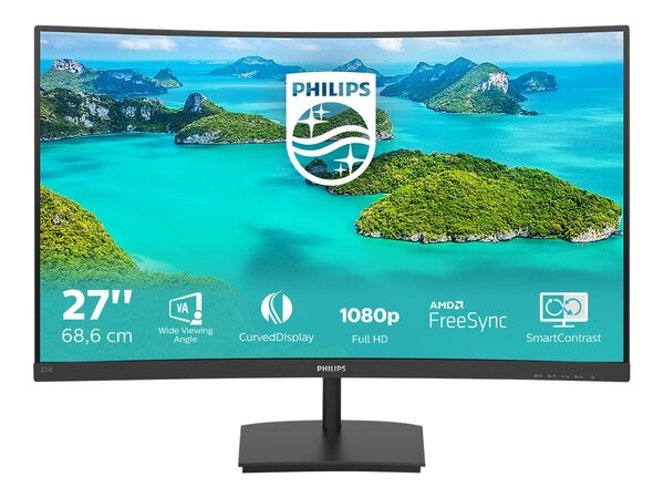  Philips E-line 271e1sca - Led Monitor - Curved - Full Hd (1080p) - 27 